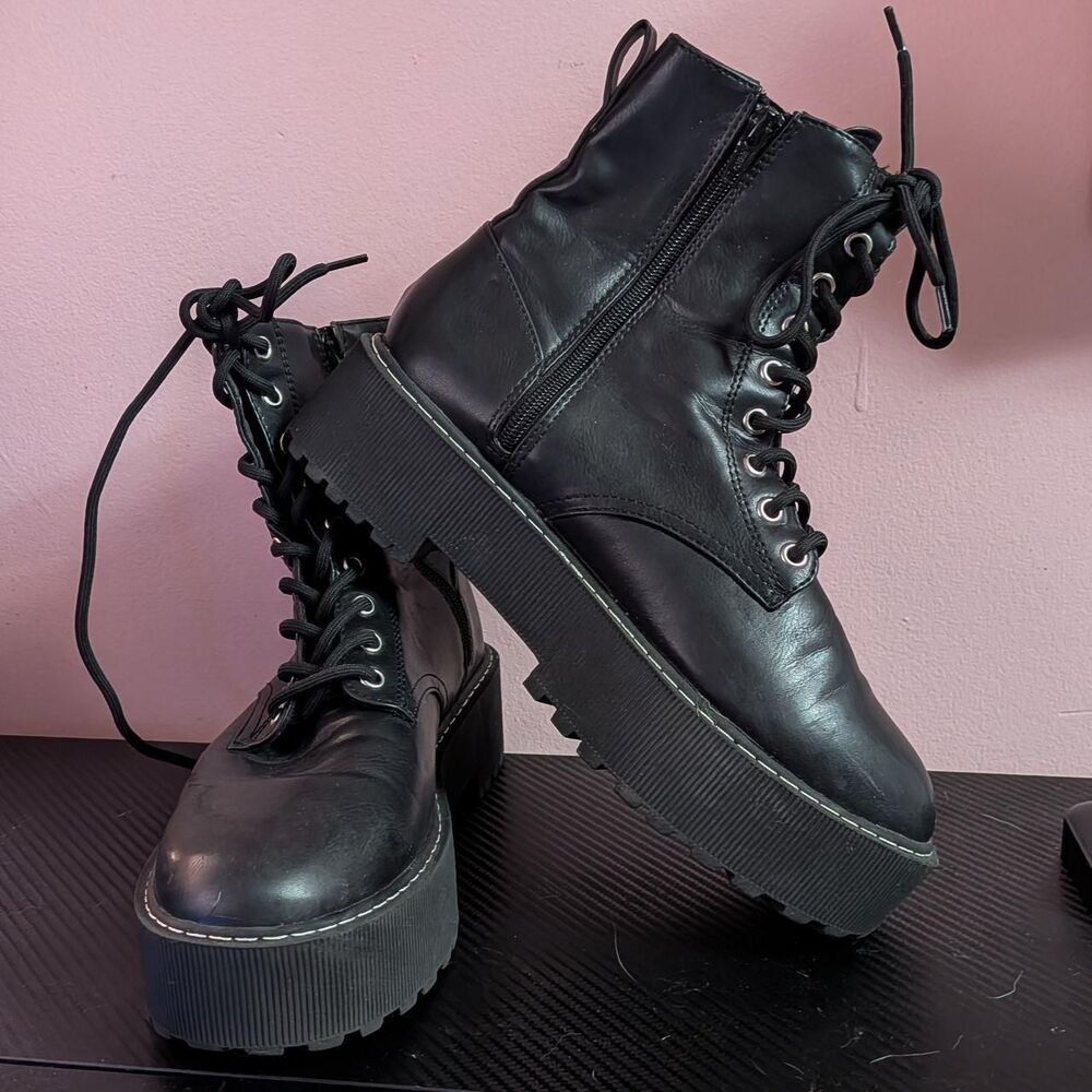 Divided Women's Black Boots